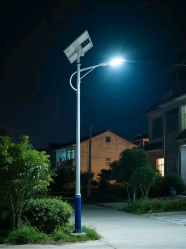 無聲的夜間衛士——南德太陽能路燈安全守護
