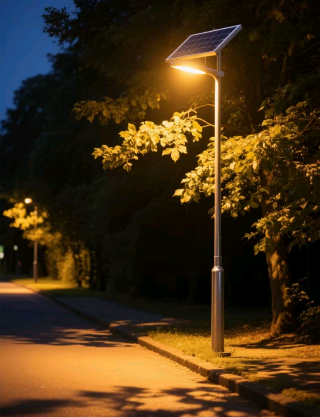 城市夜妝師——南德太陽能路燈的光影藝術